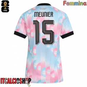 Belgio Thomas Meunier #15 Seconda Maglia Femmina Mondiali 2026 Manica Corta